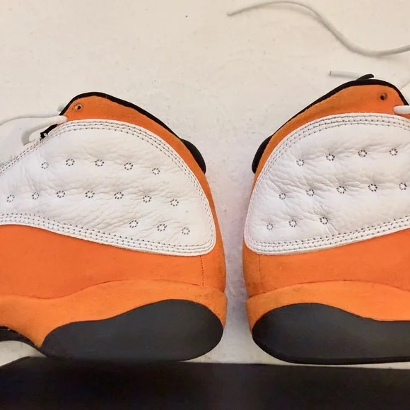 Nike Air Jordan 13 Retro Starfish Orange GS 5.5Y  Women’s 7 Sneakers Youth Kids - Picture 7 of 15